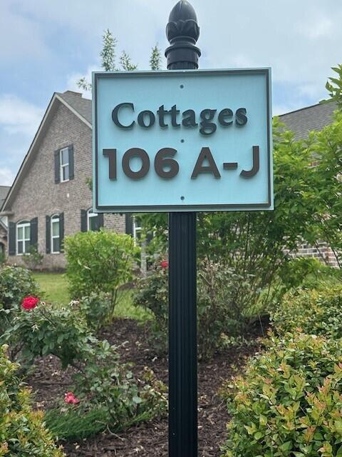 106 Founding Way, Unit A Lookout Mountain, GA 30750 - Photo 13 of 30 BW BLDG 106 A-J UNIT SIGN