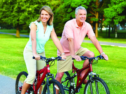 106 A Founding Way, Unit 27 Lookout Mountain, GA 30750 - Photo 16 of 49 couple on red bikes