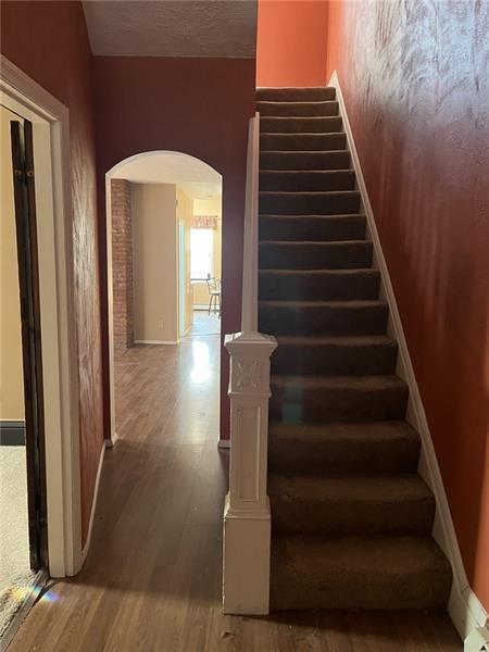 2515 Mt Troy Road Pittsburgh, PA 15212 - Photo 3 of 27 a view of entryway and hall with wooden floor