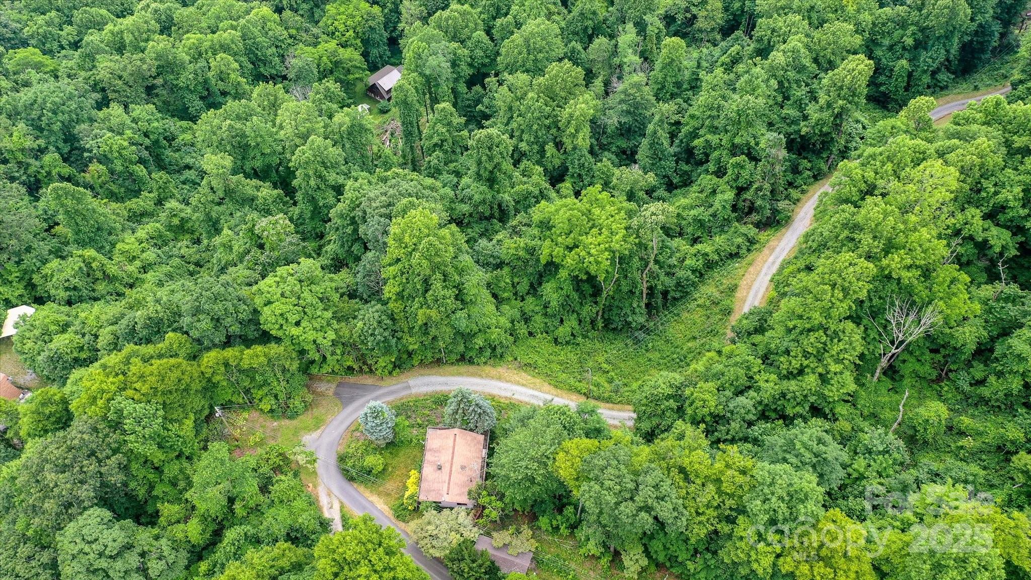 99999 Secluded Valley Road Marshall, NC 28753 - Photo 4 of 21 a aerial view of a house with a yard and large trees