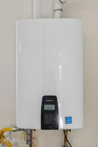 a view of a swimming pool and lounge chair