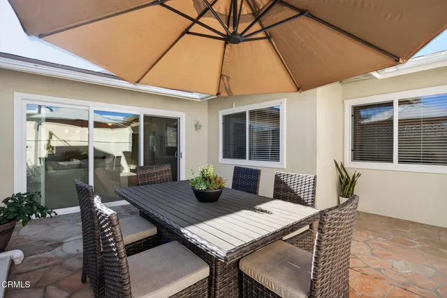 a view of wooden floor with a ocean view