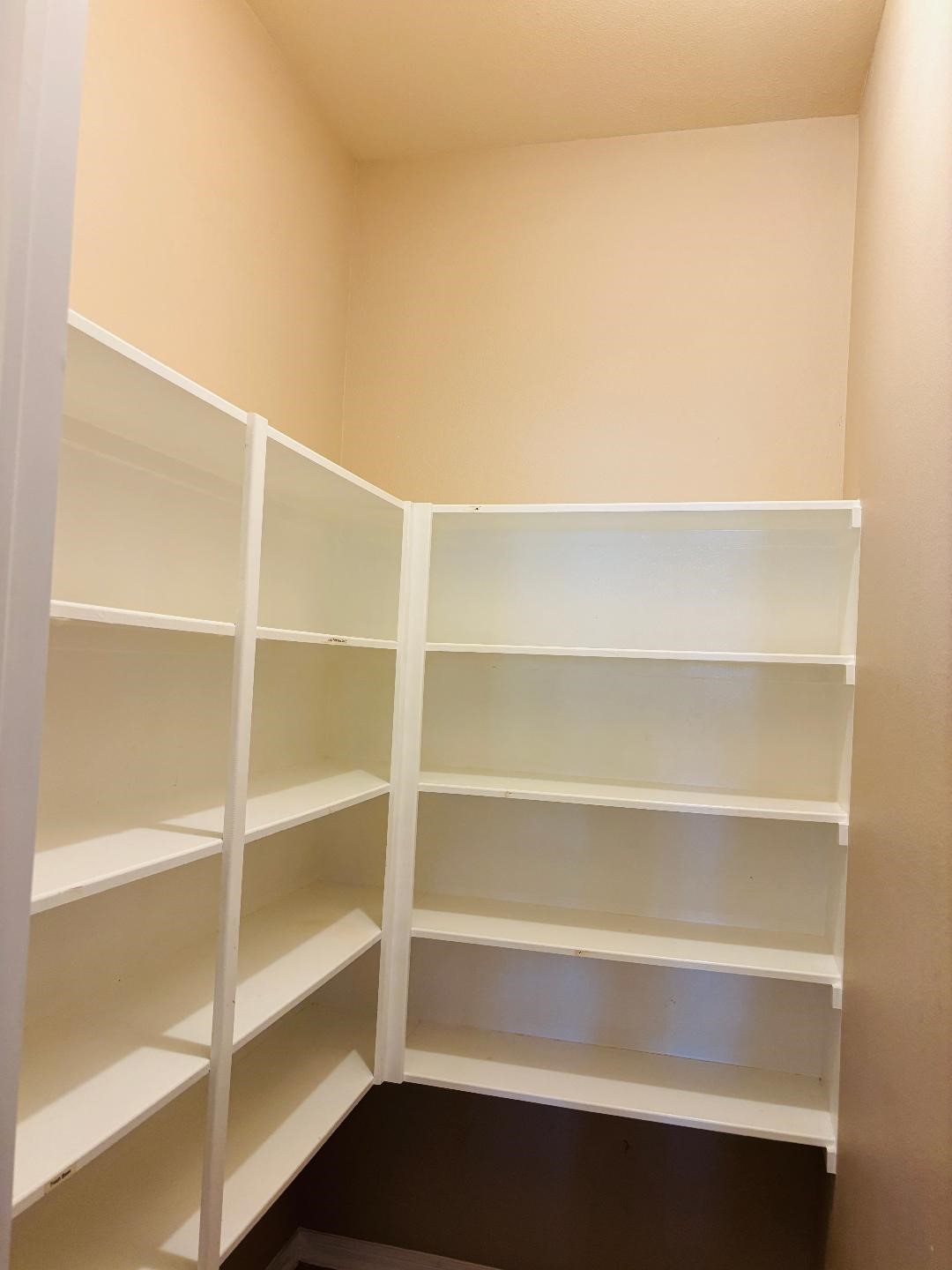 9947 Valance Way Conroe, TX 77385 - Photo 40 of 48 a view of walk in closet with empty racks