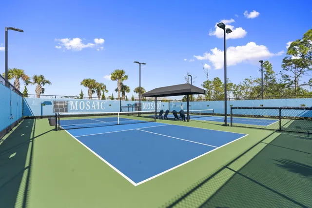 a view of a tennis court