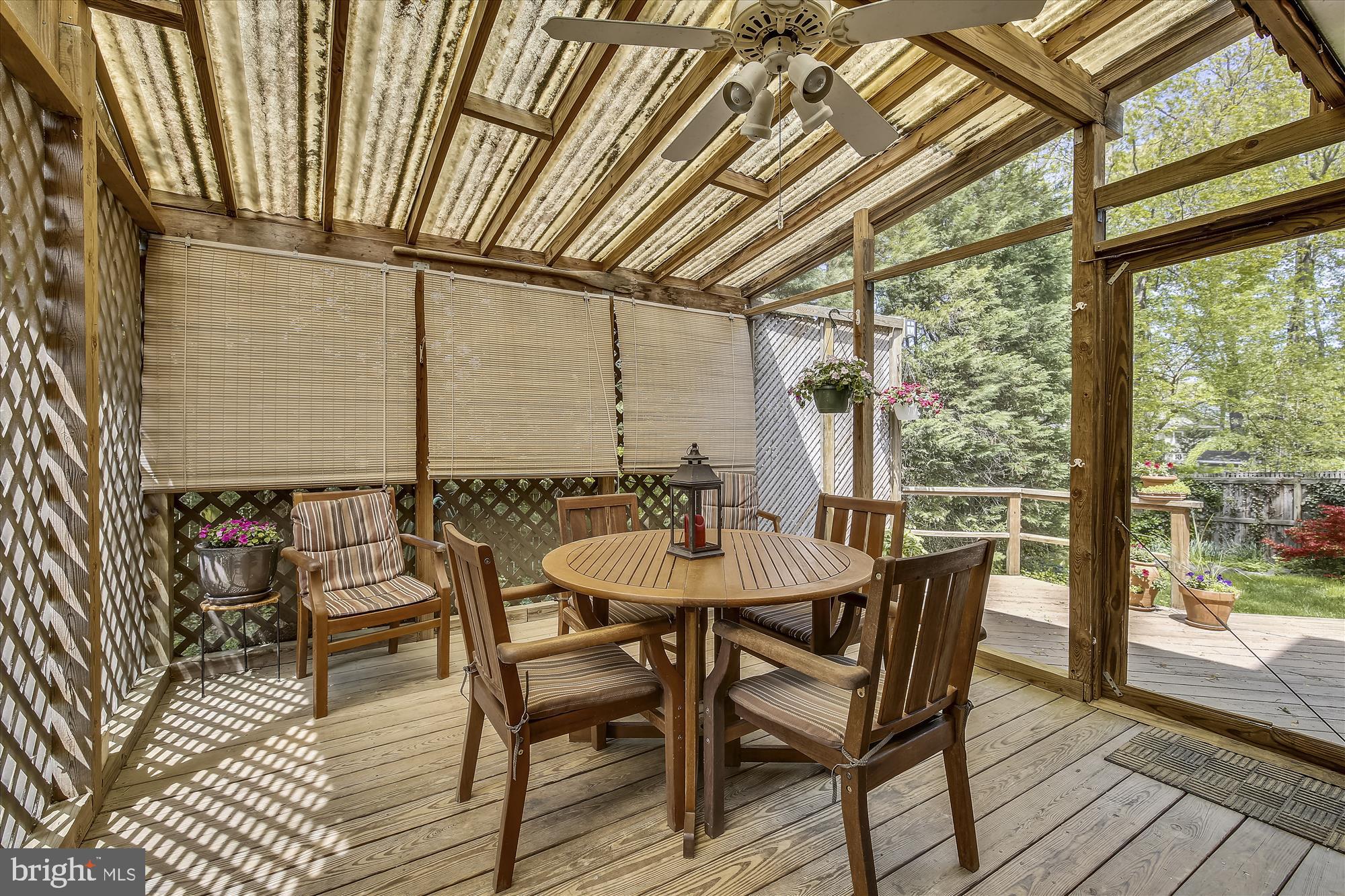 5308 Sangamore Road Bethesda, MD 20816 - Photo 14 of 50 Cozy screened porch off the kitchen