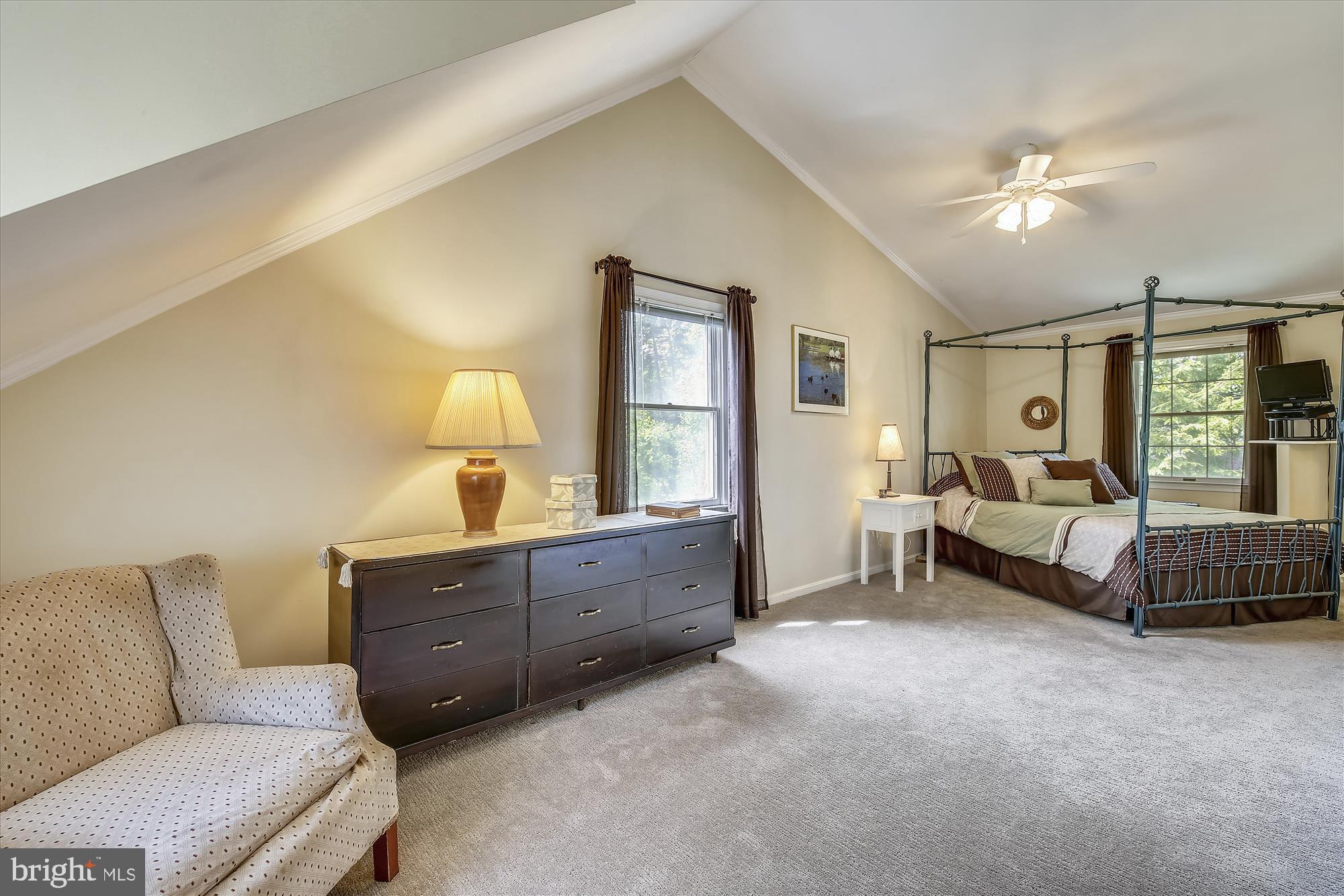 5308 Sangamore Road Bethesda, MD 20816 - Photo 18 of 50 Master Bedroom with cathedral ceiling