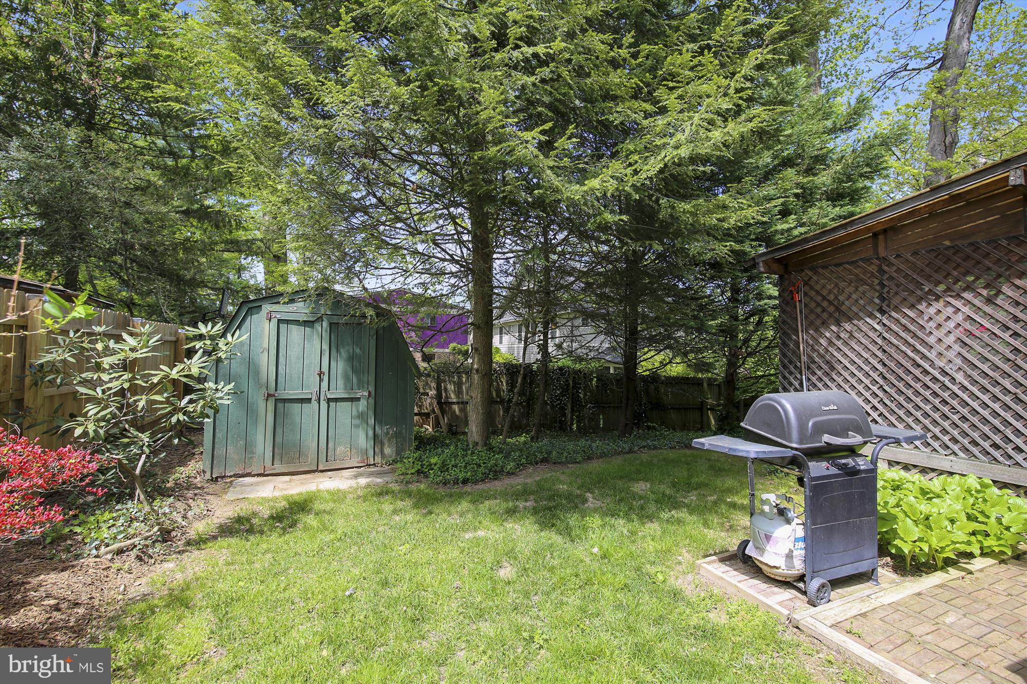 5308 Sangamore Road Bethesda, MD 20816 - Photo 30 of 50 Rear Garden with shed