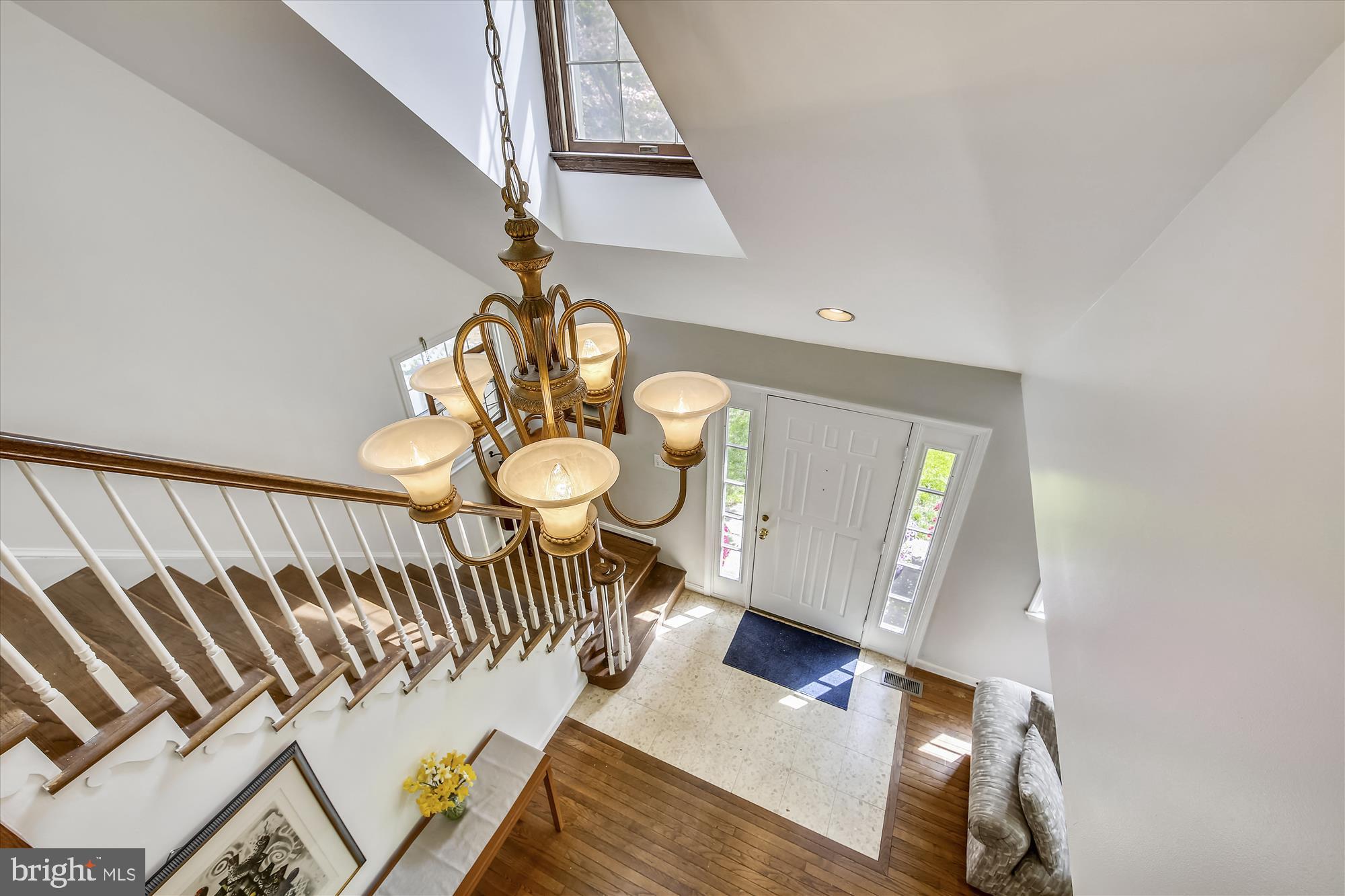 5308 Sangamore Road Bethesda, MD 20816 - Photo 47 of 50 View from upper hall to foyer below