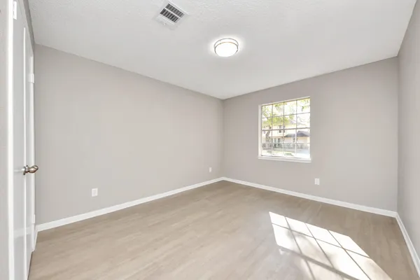 a view of empty room