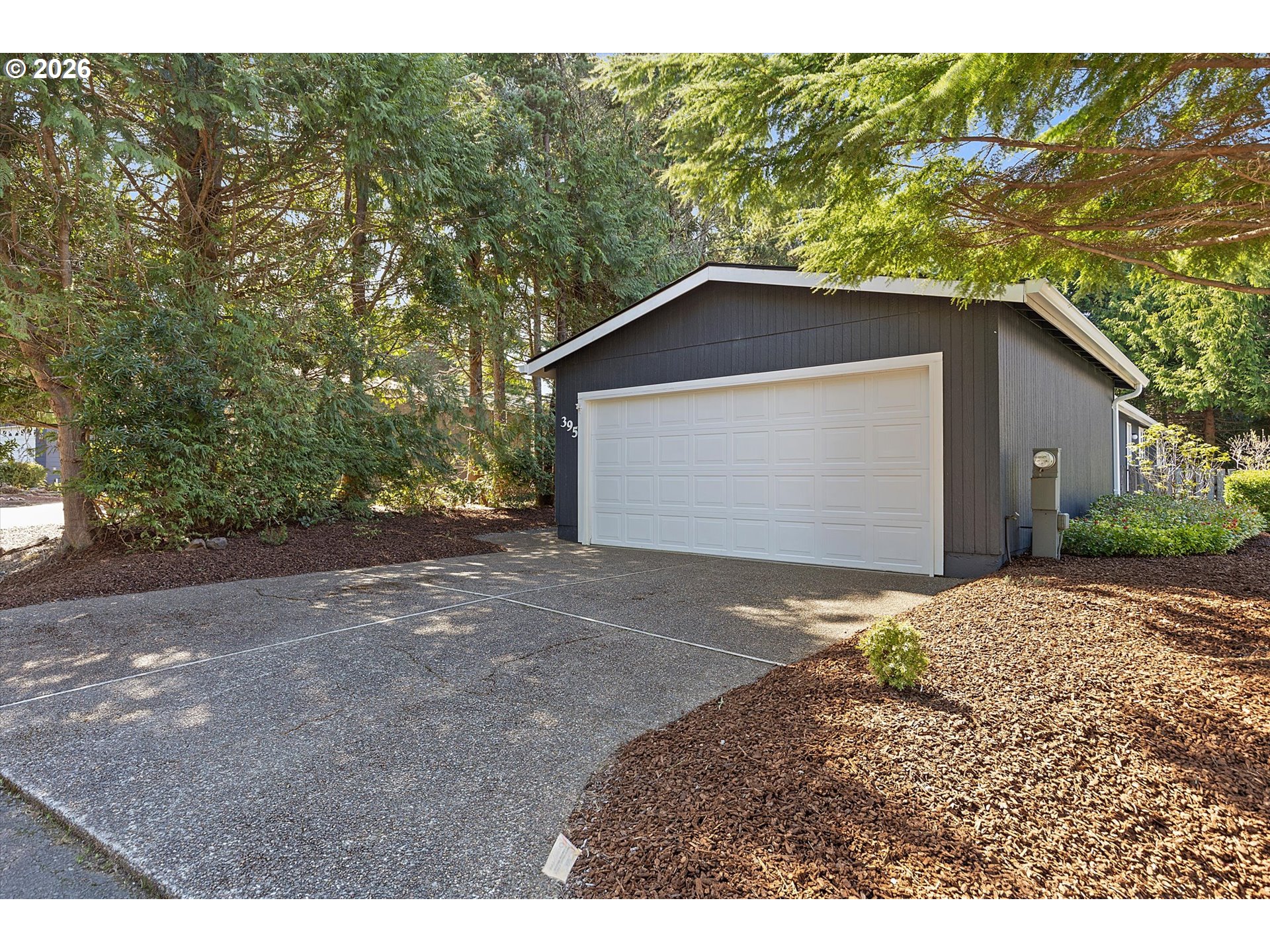 395 Seagrove Loop Lincoln City, OR 97367 - Photo 35 of 46 a view of backyard of house