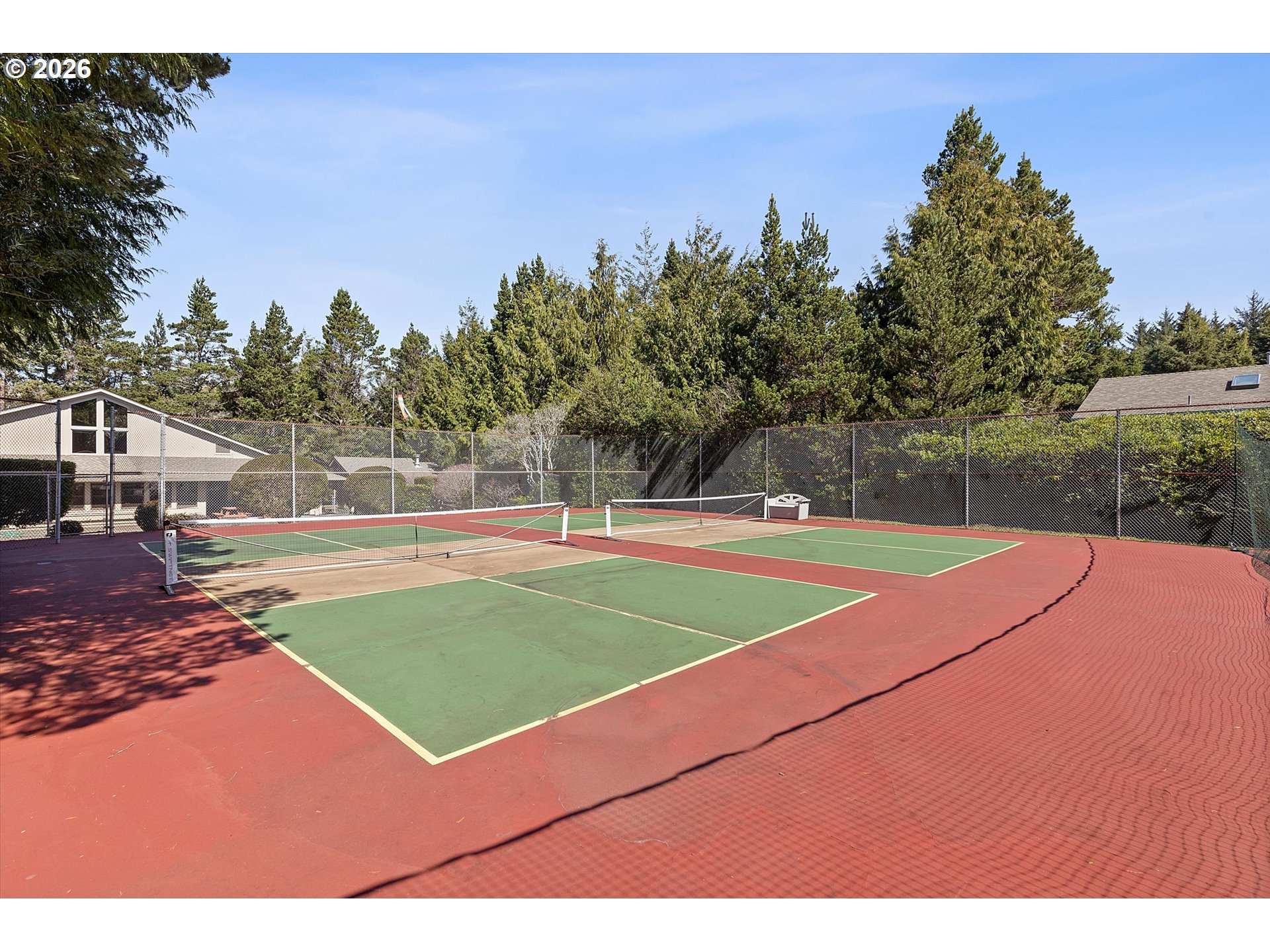 395 Seagrove Loop Lincoln City, OR 97367 - Photo 39 of 46 a view of a tennis court