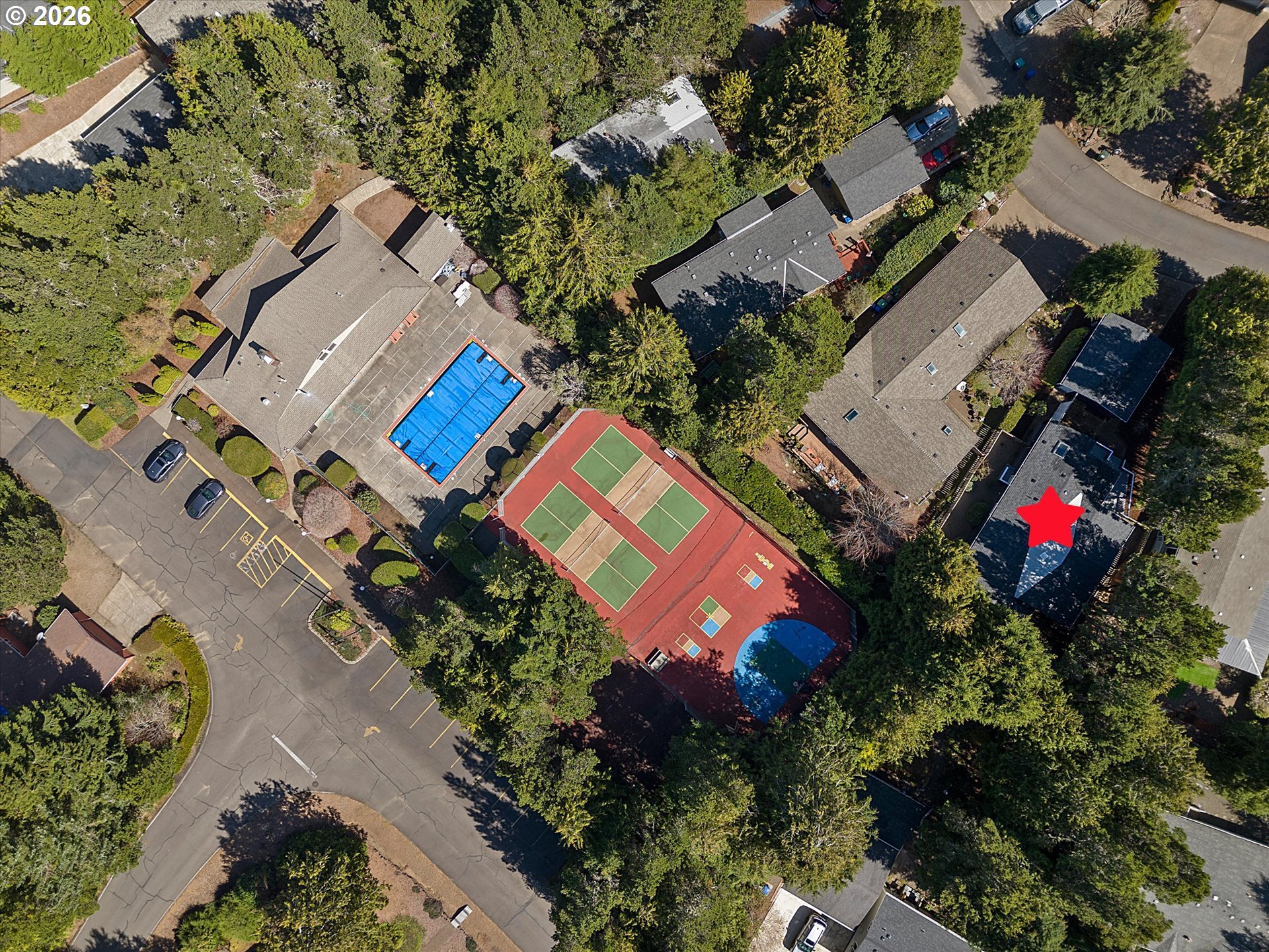395 Seagrove Loop Lincoln City, OR 97367 - Photo 46 of 46 an aerial view of a house with a yard