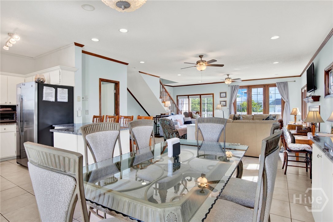 40 Captains View Tybee Island, GA 31328 - Photo 20 of 64 Dining room open floor concept