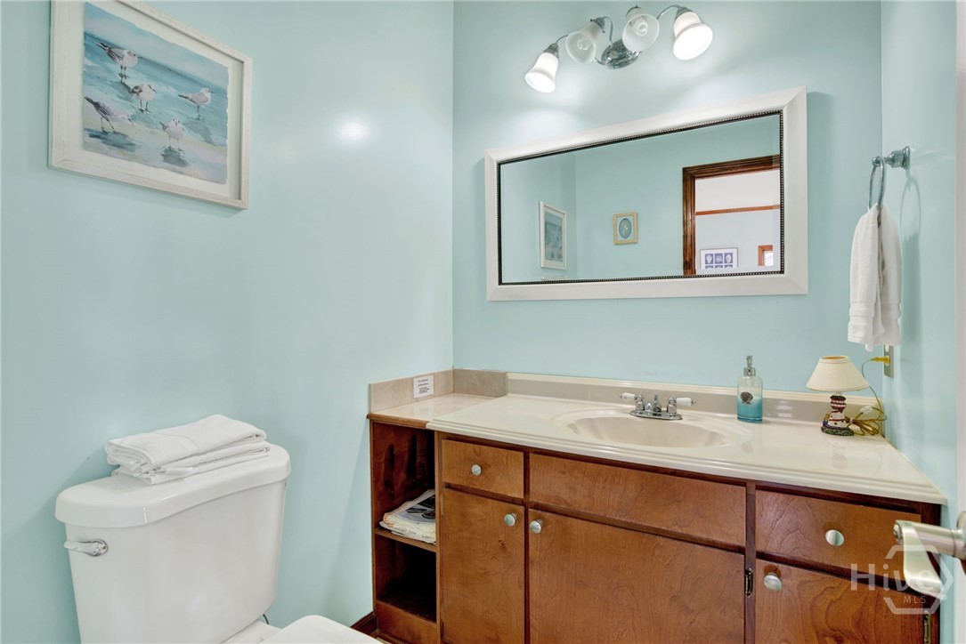 40 Captains View Tybee Island, GA 31328 - Photo 26 of 64 Half bathroom on main living room area