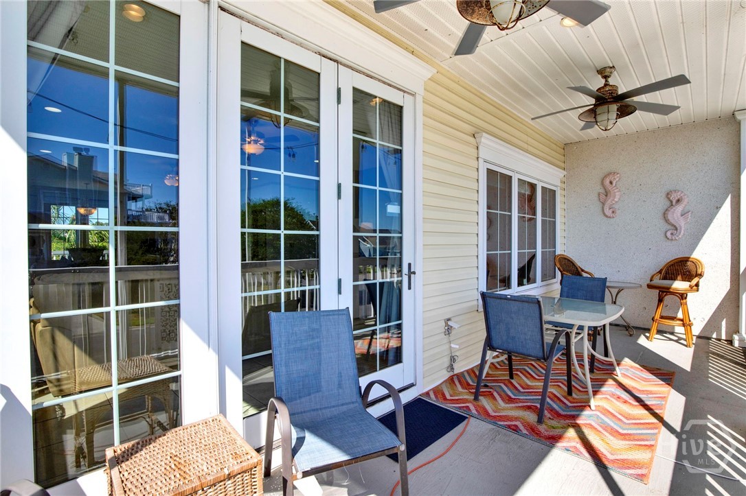 40 Captains View Tybee Island, GA 31328 - Photo 27 of 64 Front porch off main living room