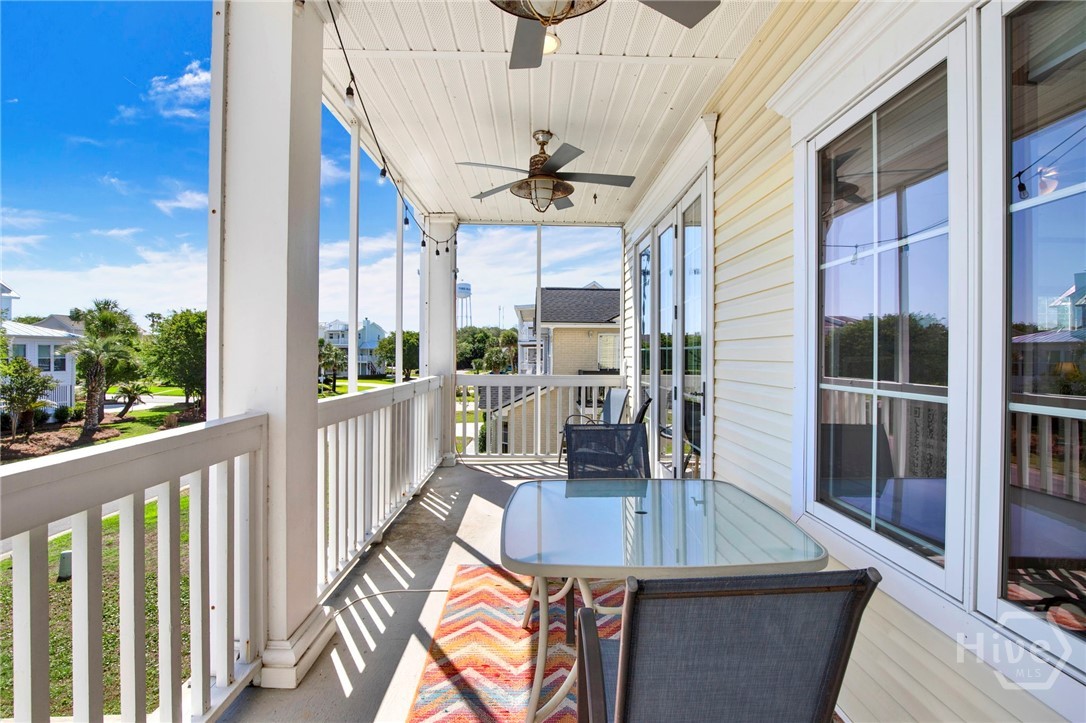 40 Captains View Tybee Island, GA 31328 - Photo 35 of 64 Master bedroom porch