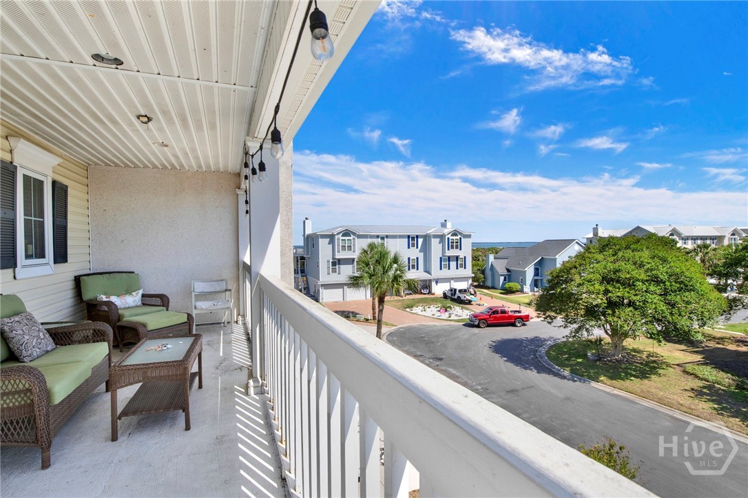 40 Captains View Tybee Island, GA 31328 - Photo 36 of 64 Master bedroom porch with ocean views
