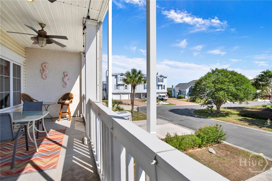 40 Captains View Tybee Island, GA 31328 - Photo 37 of 64 Master bedroom porch with ocean views