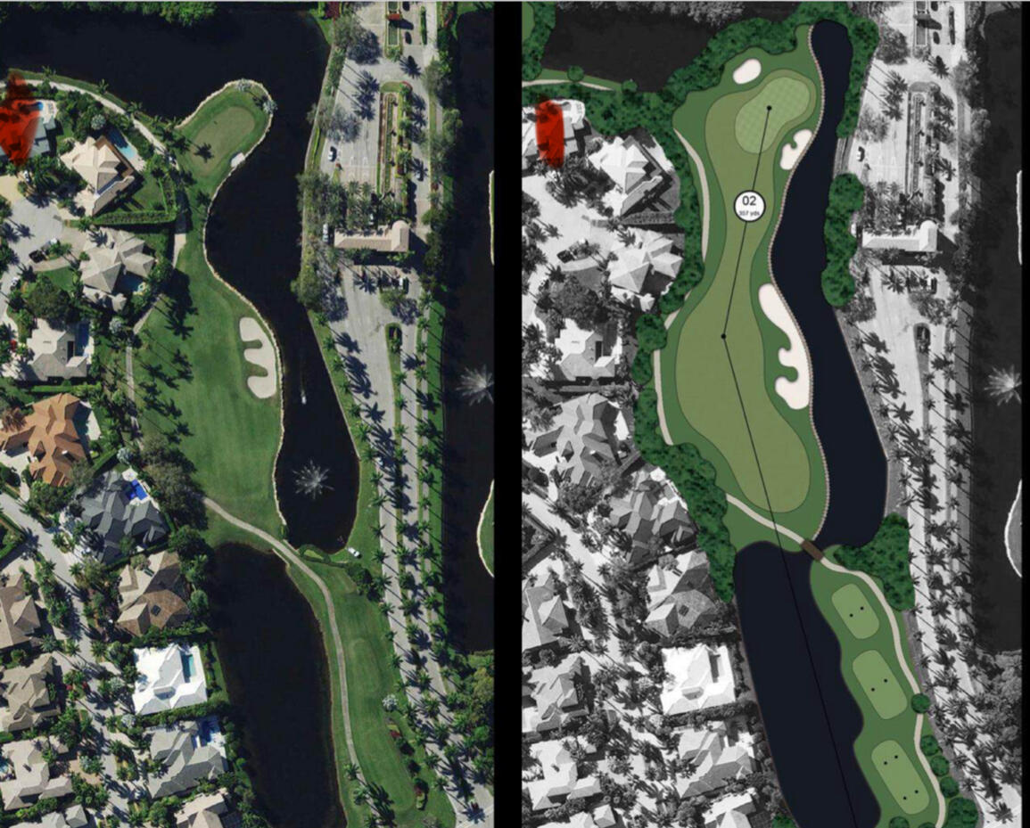 17906 Aberdeen Way Boca Raton, FL 33496 - Photo 54 of 106 Palmer Course - Hole 2 - Plan
