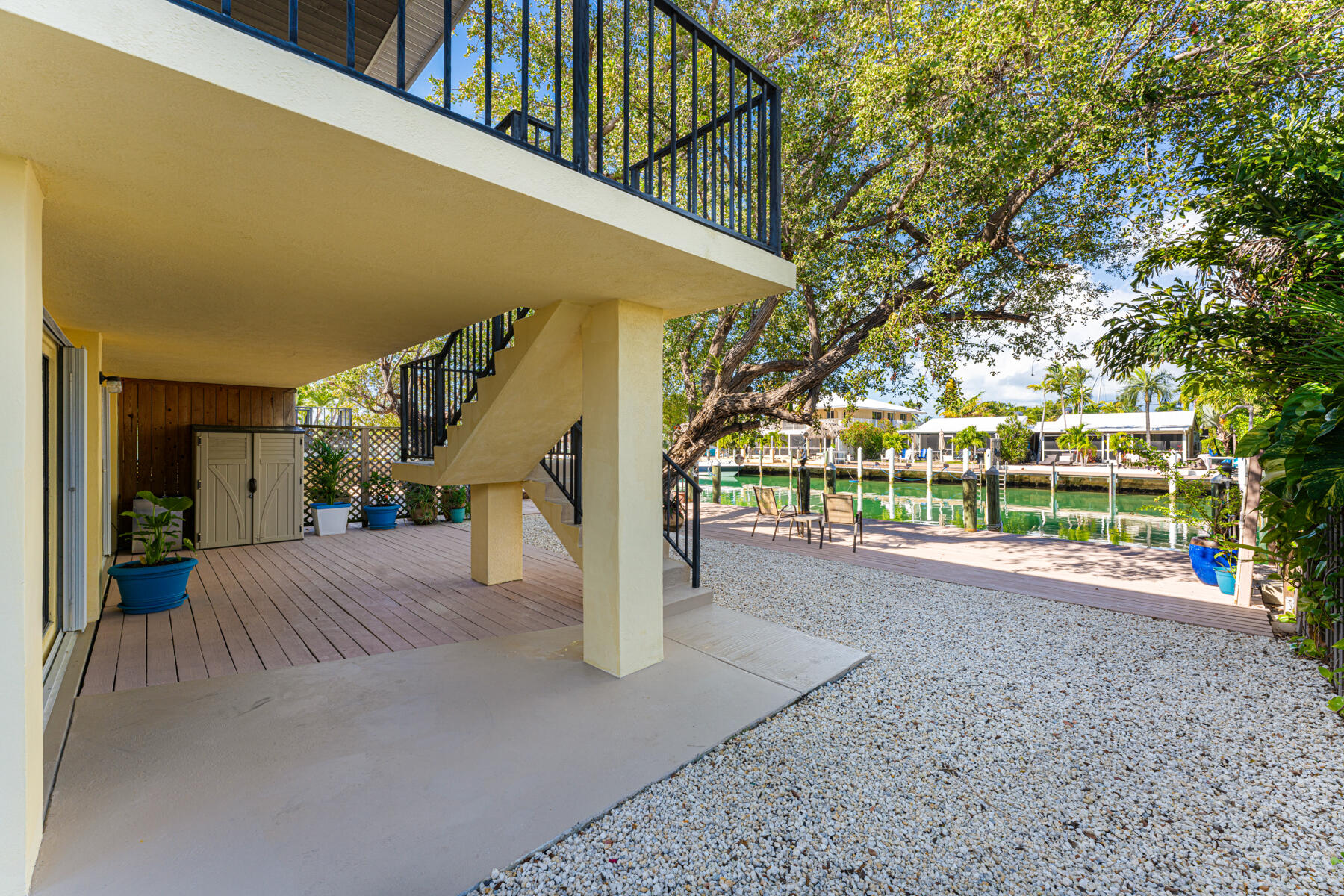 391 10th Street Key Colony Beach, FL 33051 - Photo 40 of 51 a view of outdoor space and deck