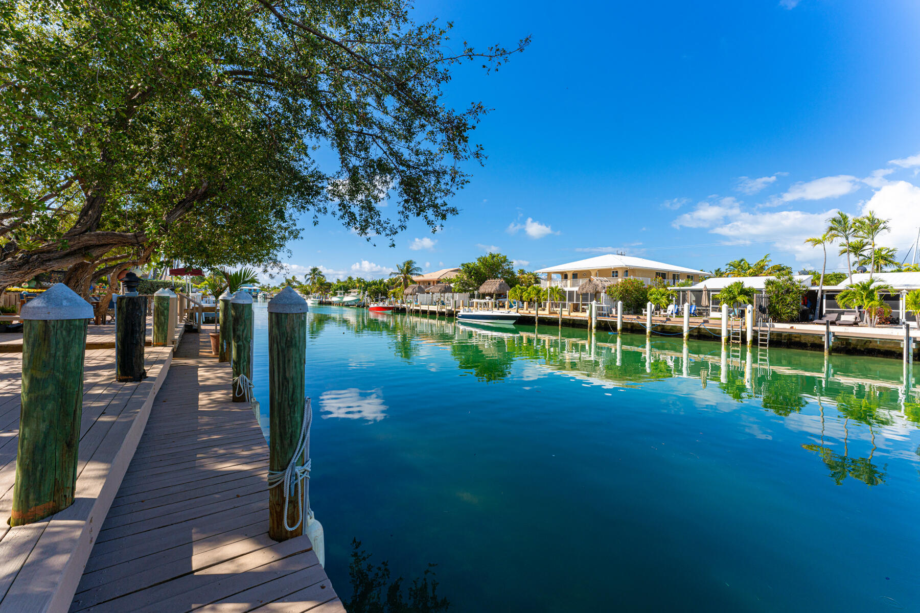 391 10th Street Key Colony Beach, FL 33051 - Photo 44 of 51 a view of a lake with a yard