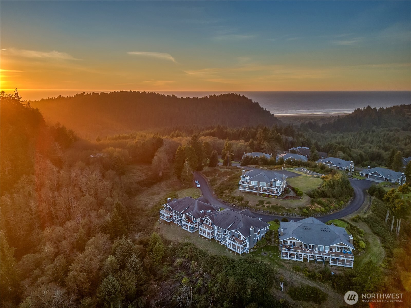 3224 Overlook Loop Ilwaco, WA 98624 - Photo 34 of 38 an aerial view of residential house and outdoor space