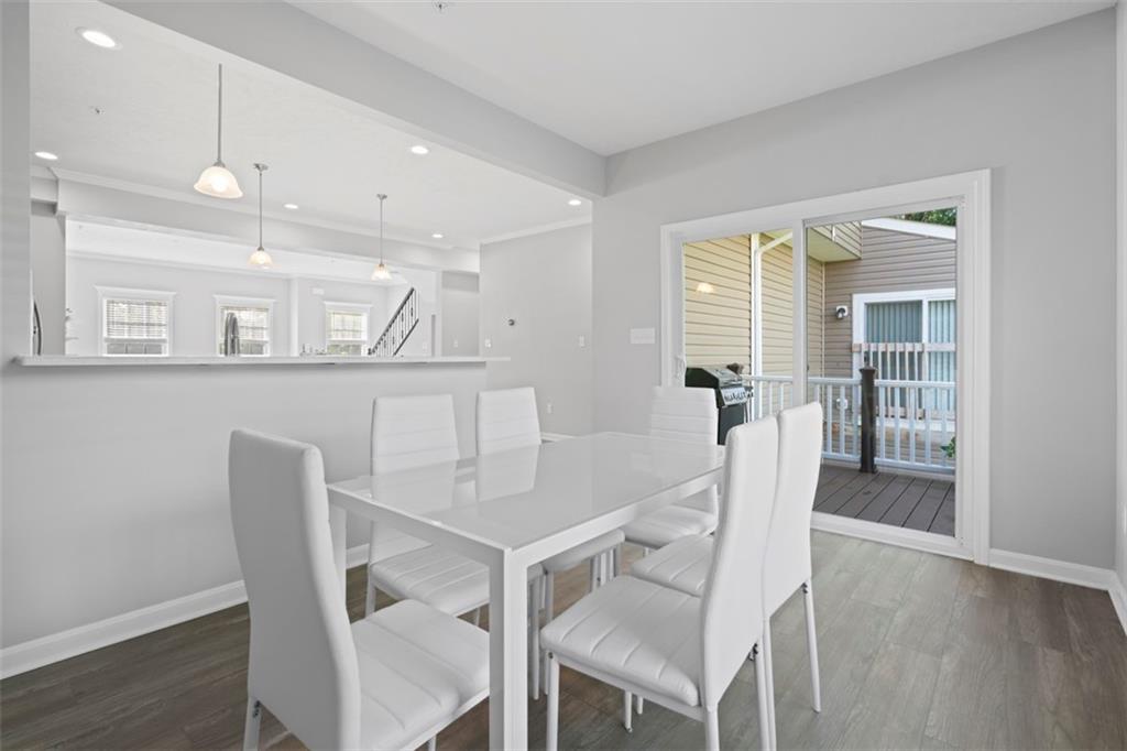 209 Lockheed Drive Coraopolis, PA 15108 - Photo 17 of 38 a view of a dining room with furniture and wooden floor