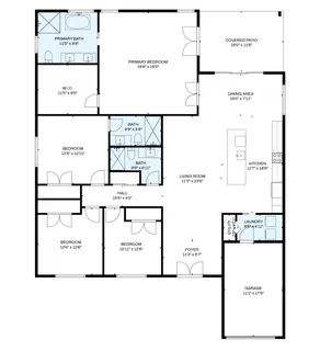 a view of a house with garden and plants