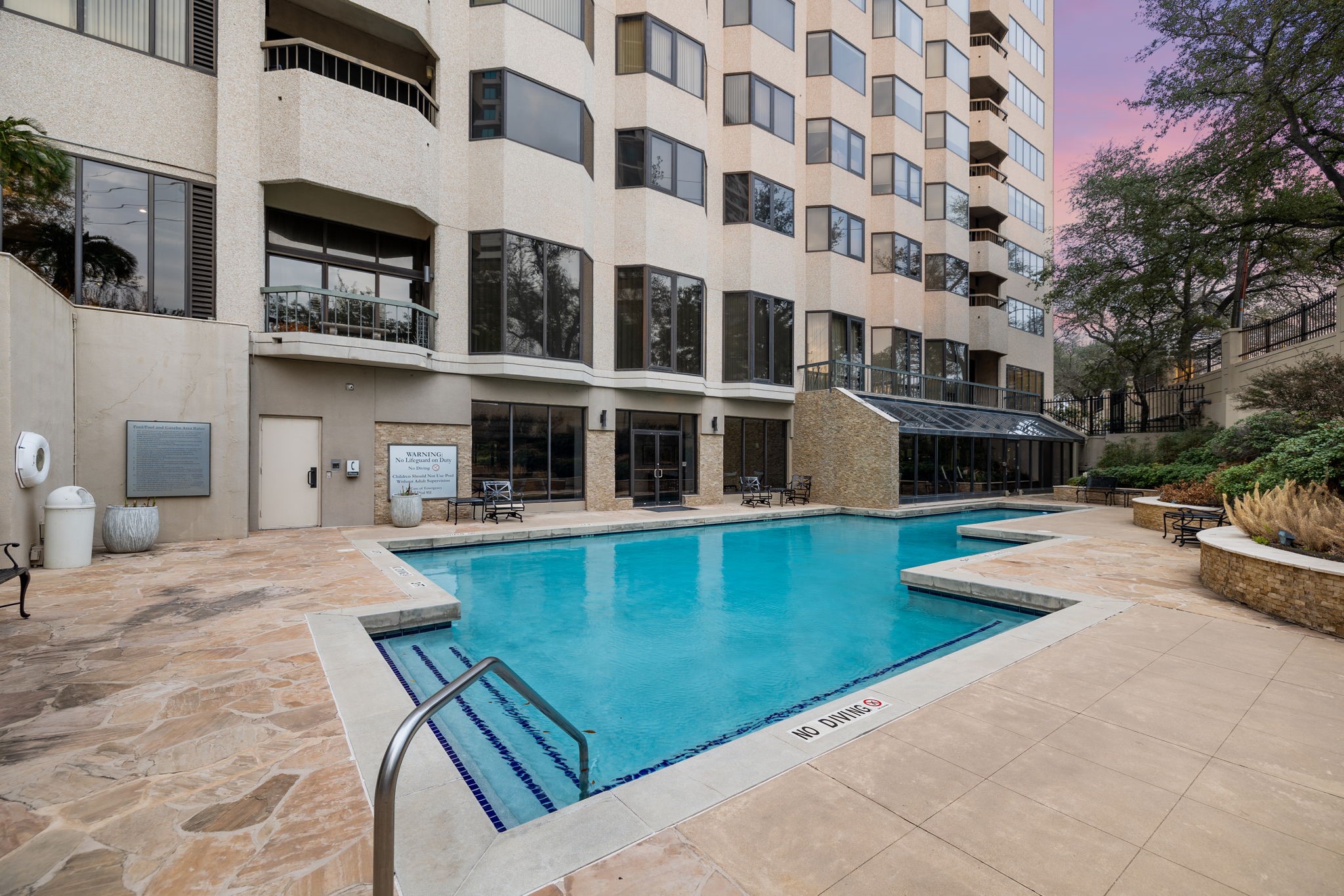 2001 Holcombe Boulevard, Unit 1801 Houston, TX 77030 - Photo 27 of 31 a view of pool with outdoor seating