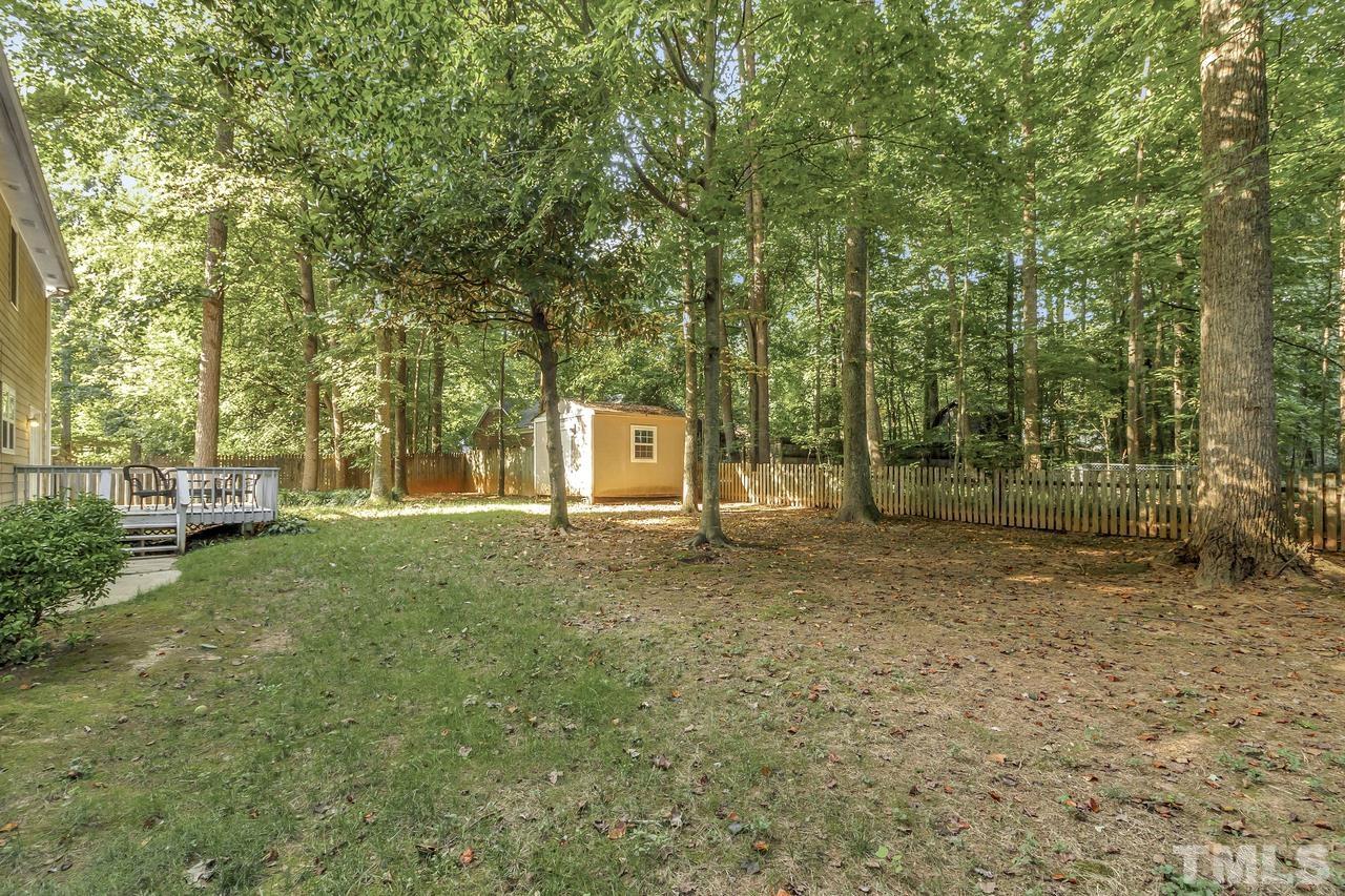 108 Stoneham Road Mebane, NC 27302 - Photo 11 of 11 Large backyard with plenty of shade