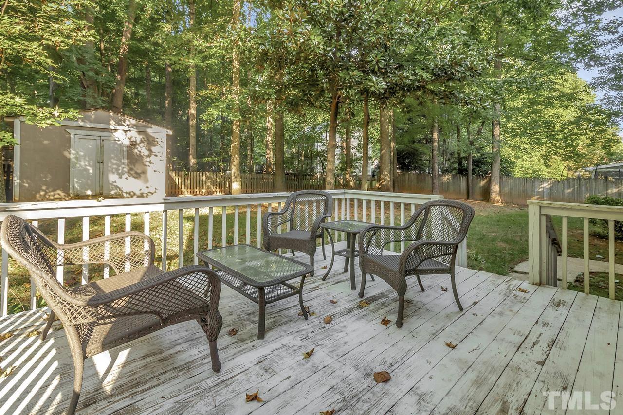 108 Stoneham Road Mebane, NC 27302 - Photo 10 of 11 Enjoy time on your private deck and take in the nature around you