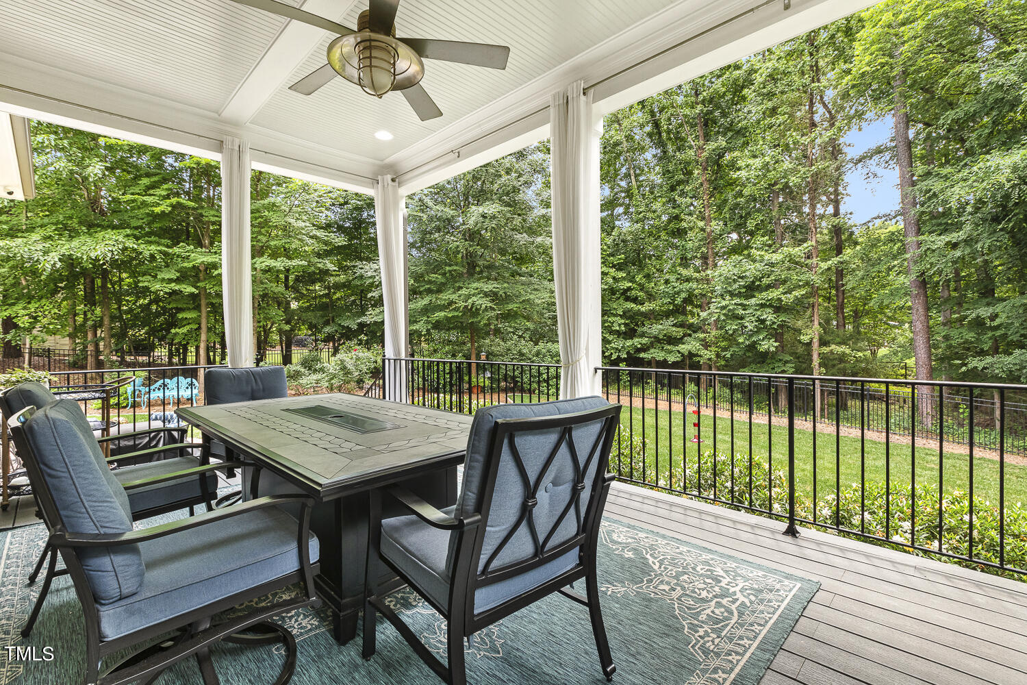 7105 Carries Reach Way Raleigh, NC 27614 - Photo 17 of 24 Covered Open Deck could easily be screened in