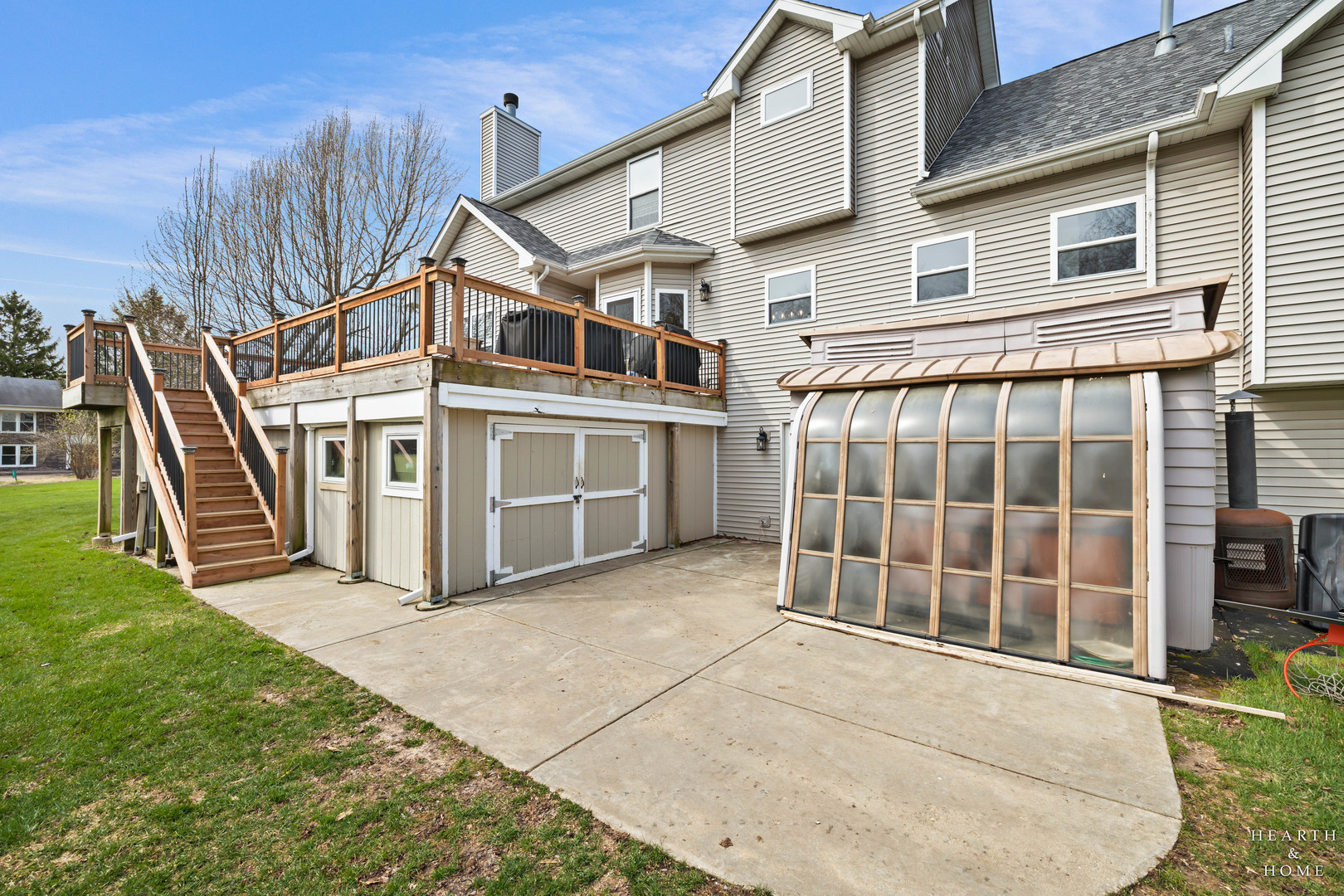 10514 Ridge Lane Marengo, IL 60152 - Photo 46 of 51 a view of a house with a yard