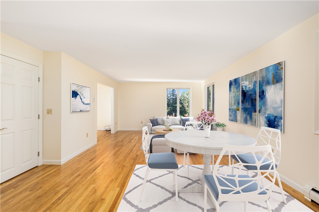 1 Coggeshall Circle Middletown, RI 02842 - Photo 13 of 40 Virtually Staged - Dining Area to Living Room