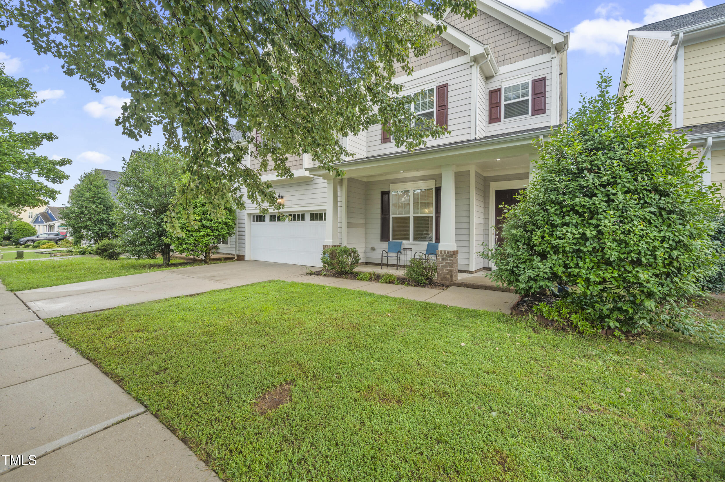 1204 Chapanoke Road Raleigh, NC 27603 - Photo 3 of 45 a view of a house with backyard and porch