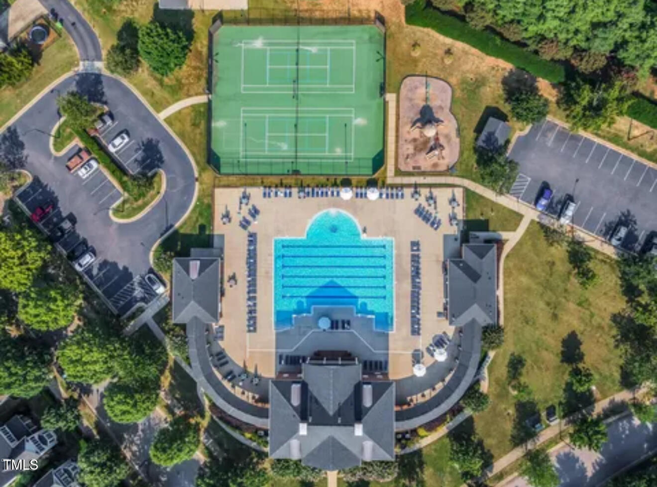 1204 Chapanoke Road Raleigh, NC 27603 - Photo 44 of 45 an aerial view of a house