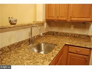 a kitchen with a window