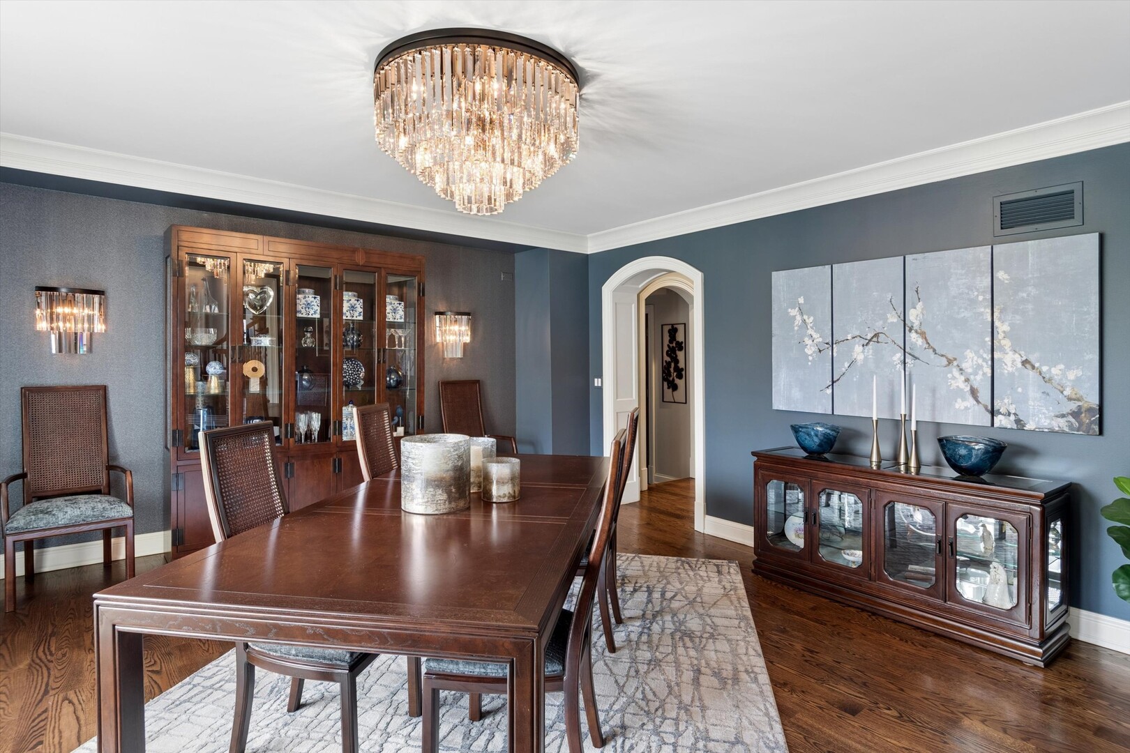 2455 Persimmon Drive St. Charles, IL 60174 - Photo 24 of 64 a view of a dining room with furniture window and wooden floor