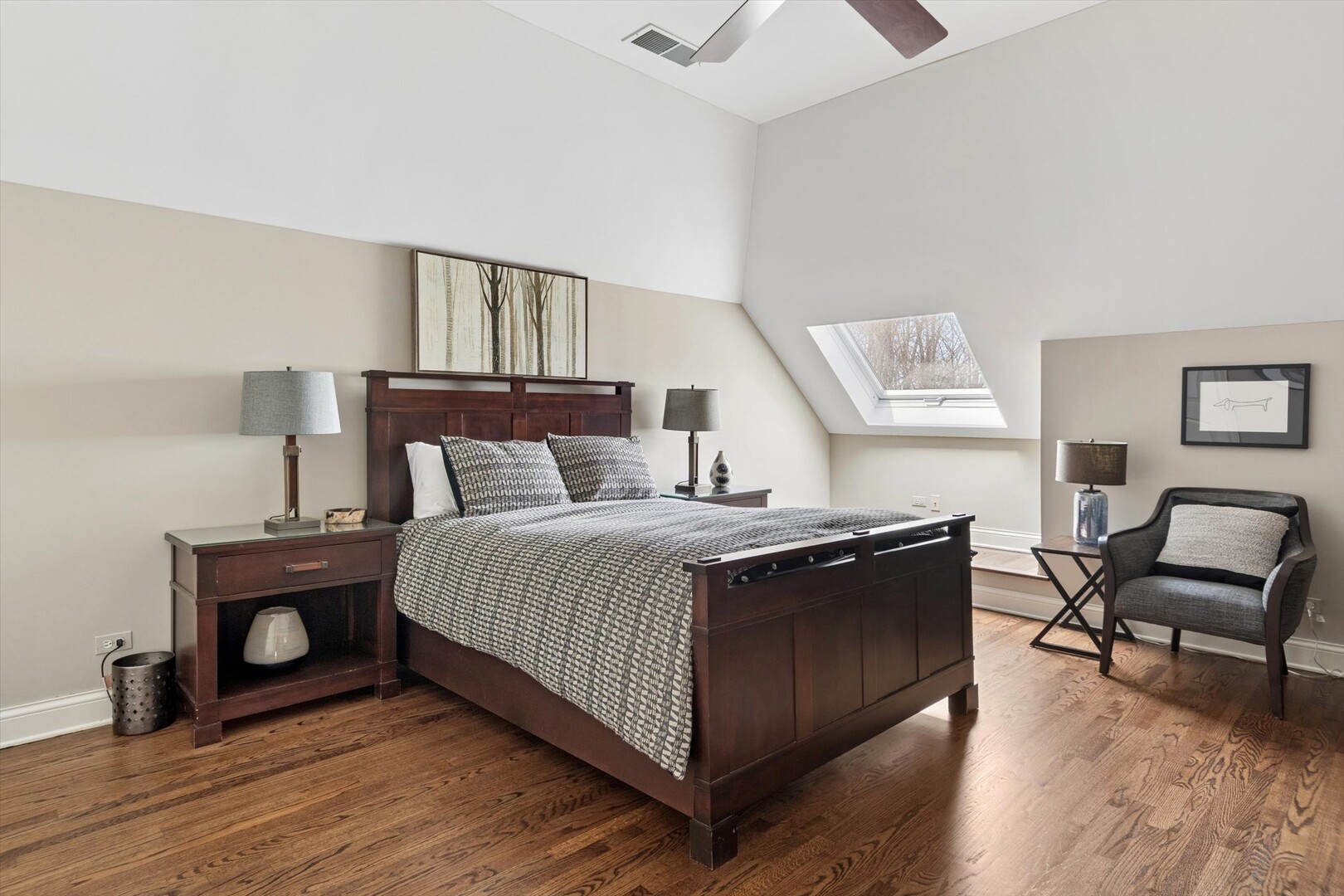 2455 Persimmon Drive St. Charles, IL 60174 - Photo 35 of 64 a spacious bedroom with a bed and chair