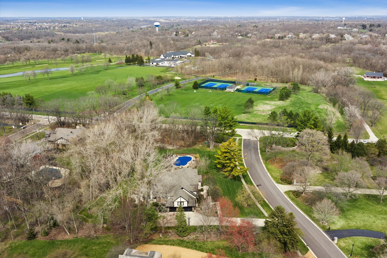 2455 Persimmon Drive St. Charles, IL 60174 - Photo 57 of 64 an aerial view of a residential houses with outdoor space and trees
