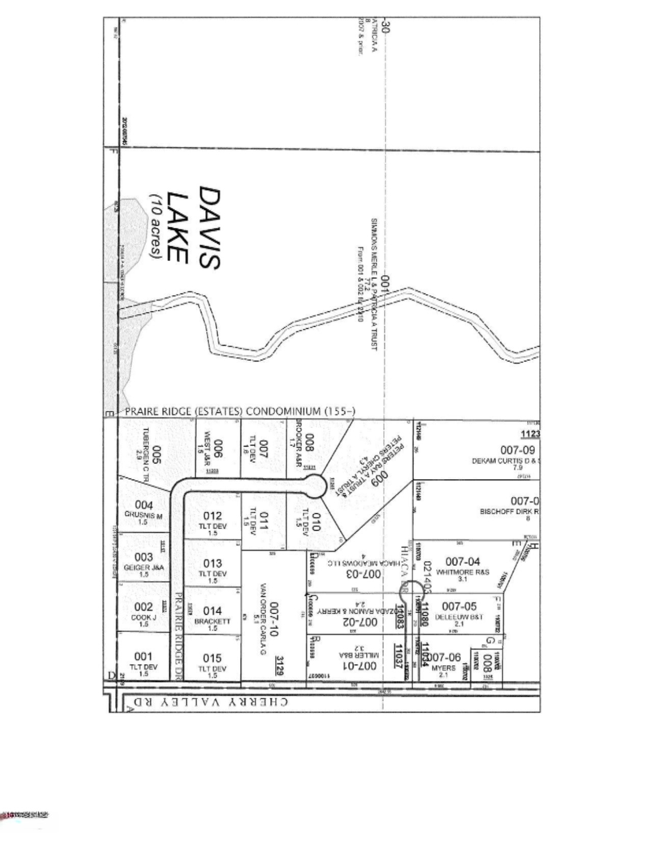 Prairie Ridge Middleville, MI 49333 - Photo 4 of 4 Prairie Ridge Lot 5 plat