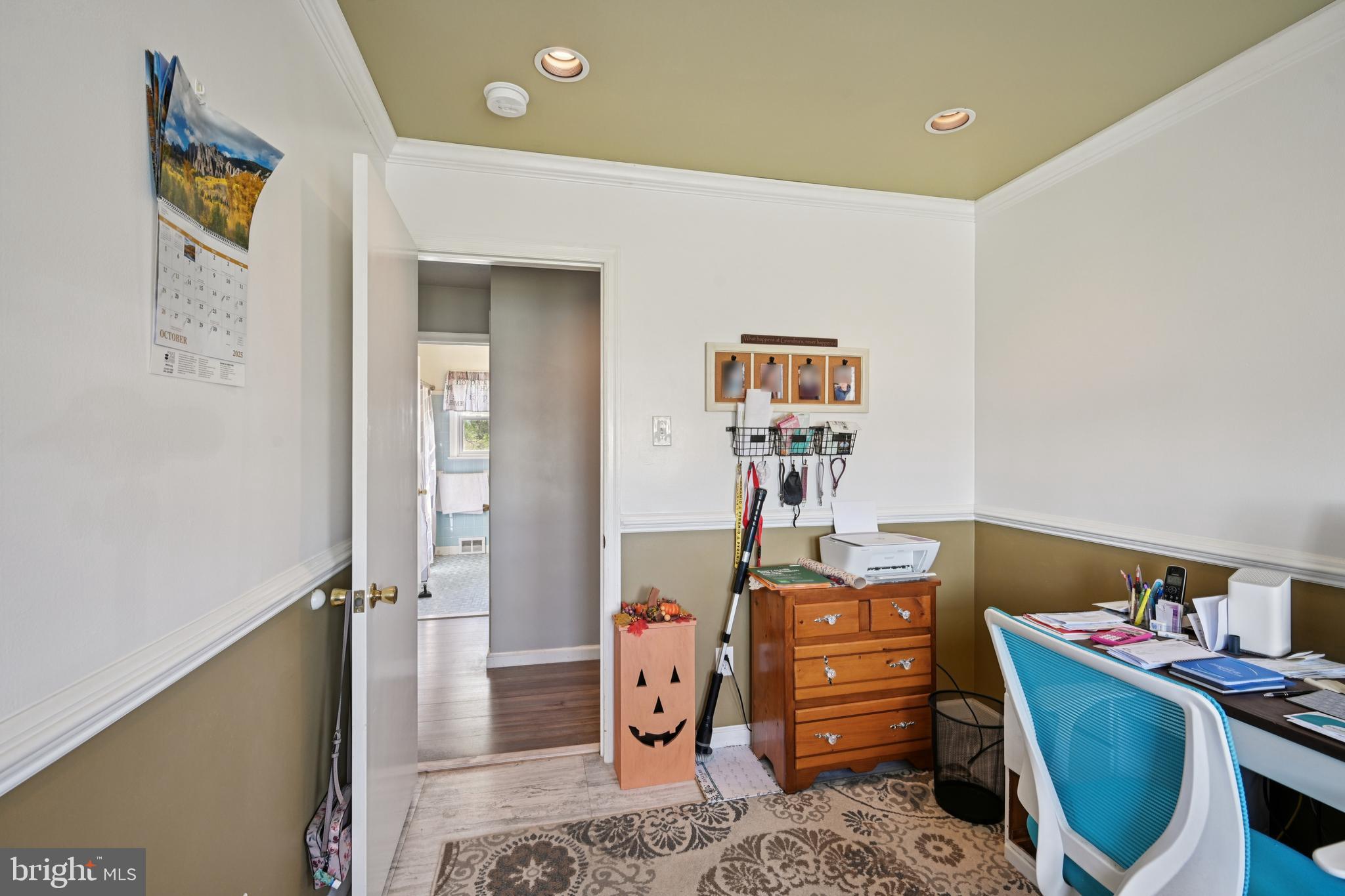 328 Pedricktown Road Swedesboro, NJ 08085 - Photo 15 of 41 a bedroom with a bed and wooden floor