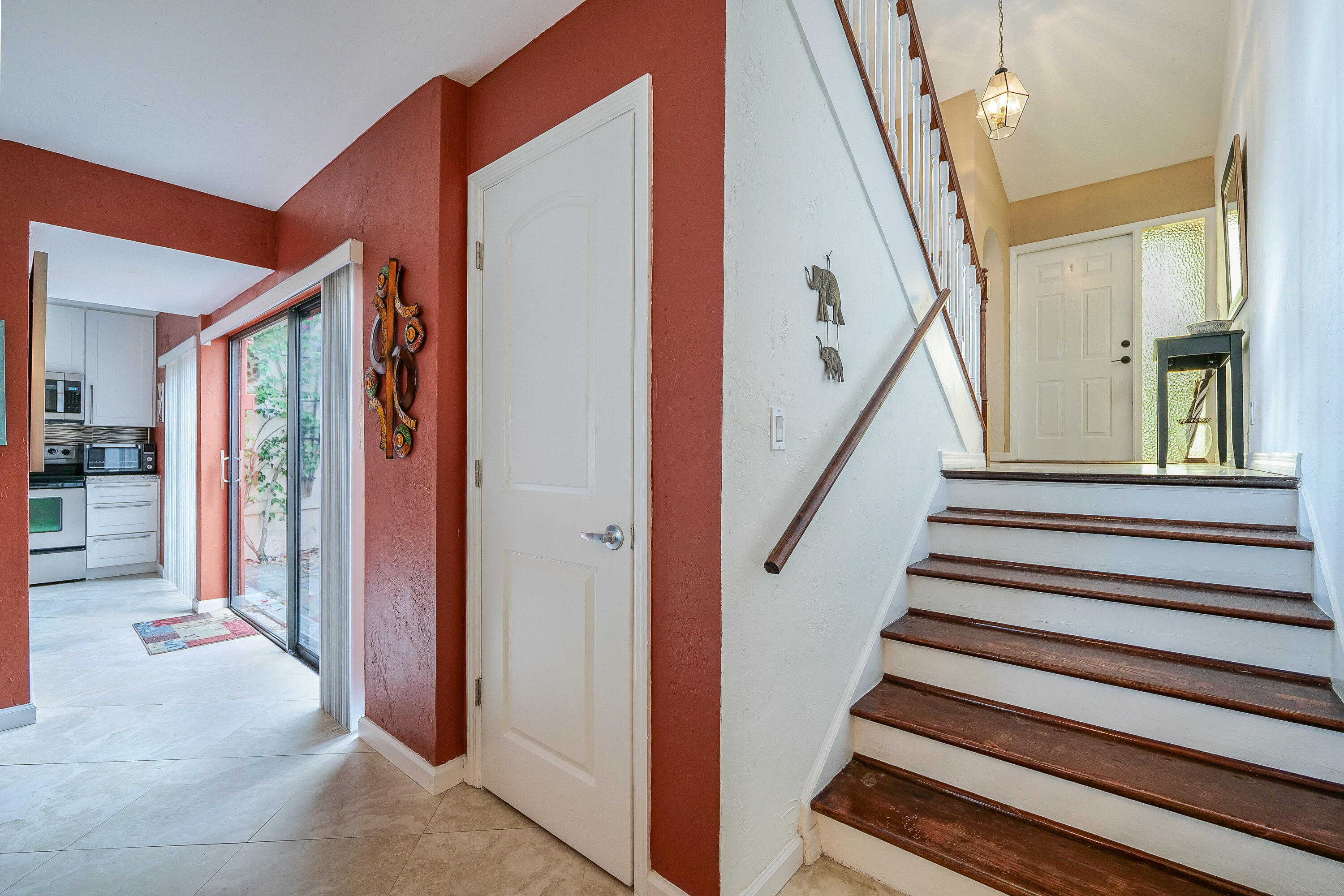 3425 Lime Hill Road, Unit 169 Lauderhill, FL 33319 - Photo 15 of 51 a view of a hallway with wooden floor and staircase