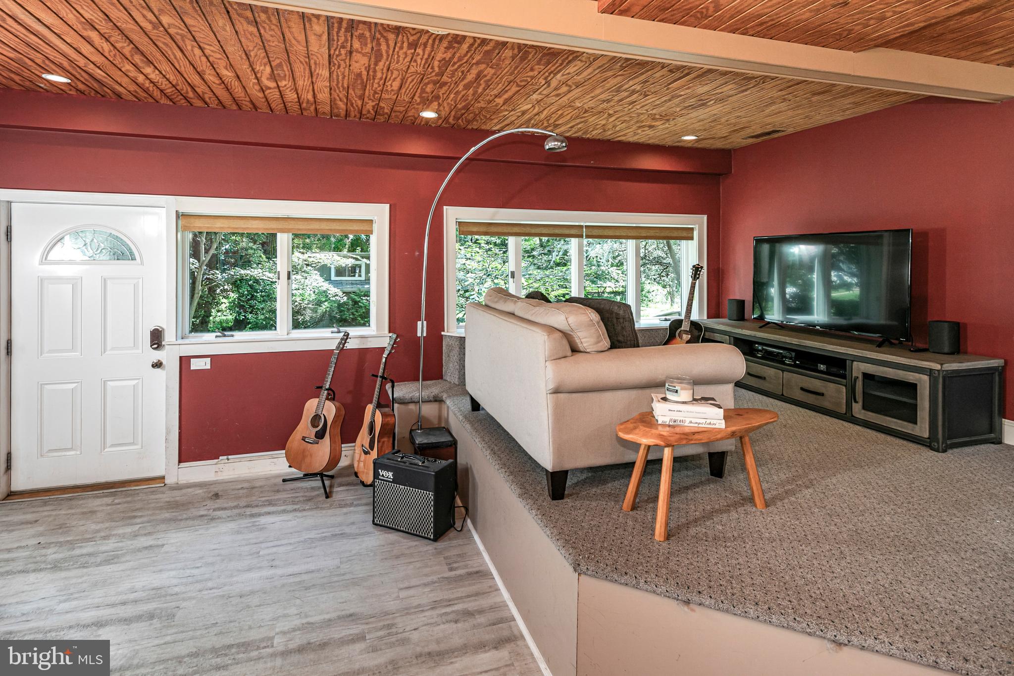 18 Mercer Street Hopewell, NJ 08525 - Photo 31 of 64 a living room with furniture and a flat screen tv