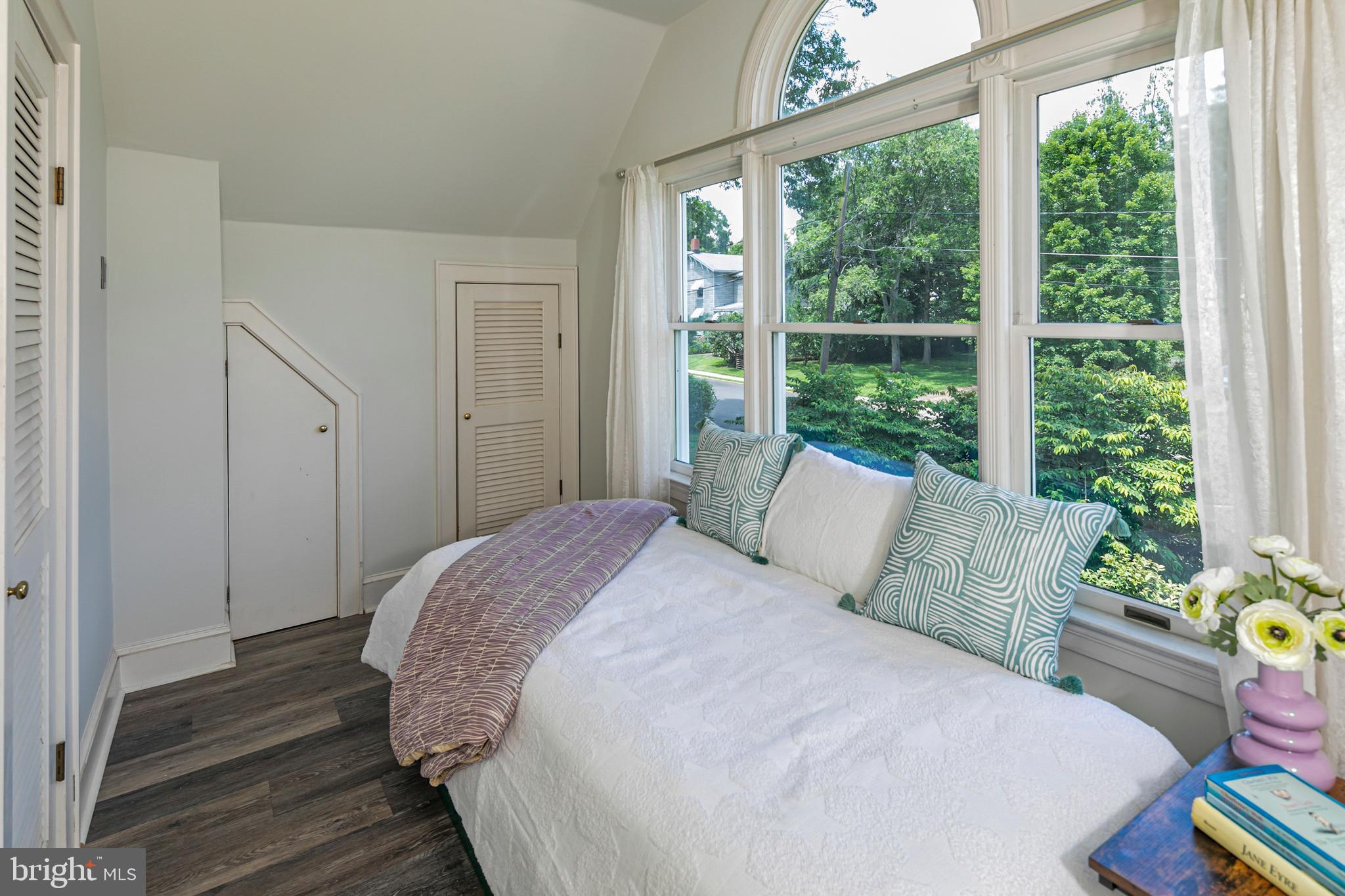 18 Mercer Street Hopewell, NJ 08525 - Photo 47 of 64 a bedroom with a bed and wooden floor