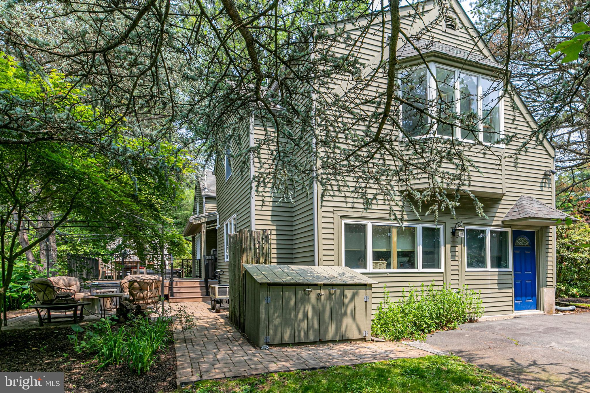 18 Mercer Street Hopewell, NJ 08525 - Photo 54 of 64 a front view of a house with a yard