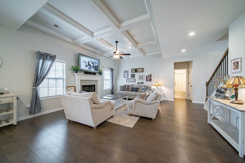 8066 Hayfields Road Columbus, GA 31904 - Photo 14 of 49 Large family room with fireplace