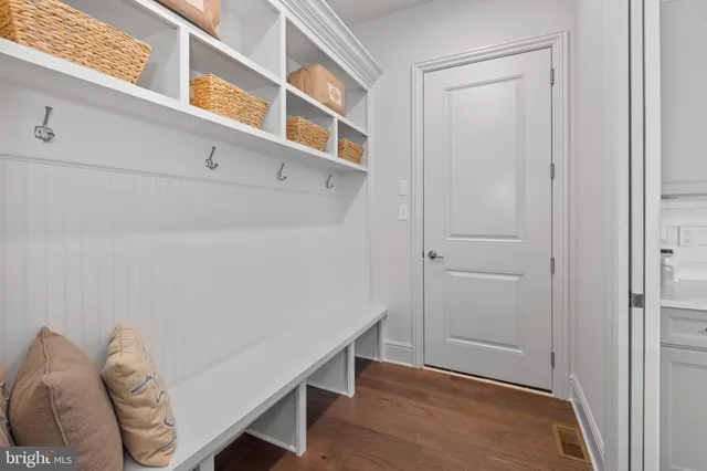 a view of a wooden fence