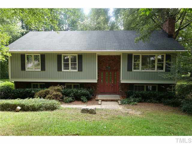 Mill Ridge Road is a beautiful tree-lined street with very little traffic and is in a central N. Raleigh location.