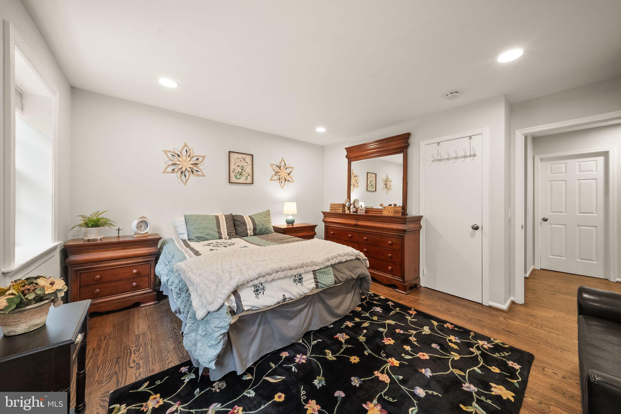 1716 Besley Road Vienna, VA 22182 - Photo 29 of 48 Bedroom with hardwood floors & recessed lighting